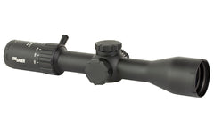 Sig Sauer Whiskey 4 Low Profile Scope 3-12x44 30mm SFP Quadplex non-Illum Capped 0.25 MOA - Black