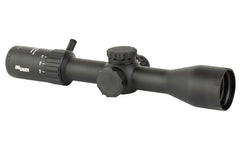 Sig Sauer Whiskey 4 Low Profile Scope 3-12x44 30mm SFP Hellfire Quadplex Illum Capped 0.25 MOA - Black