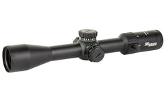 Sig Sauer Whiskey 4 Scope 4-16x44 30mm FFP MOA Milling Hunter 2.0 Illum Exposed Zero Stop Side Focus Black