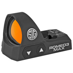 Sig Sauer Romeo3 Max Reflex Sight 6 MOA Dot Black Finish 1 MOA Adjustments