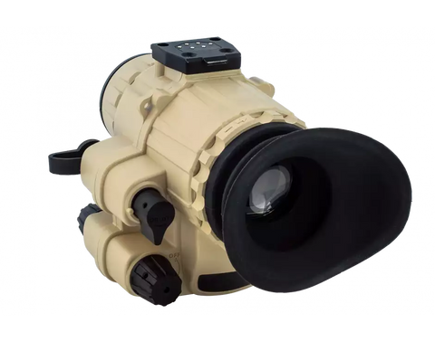 AGM F14-3APW Fusion Tactical Monocular, Thermal 640x512 (50 Hz) Channel Fused with Elbit or L3 Gen 3 FOM 2000+, P45-White Phosphor IIT