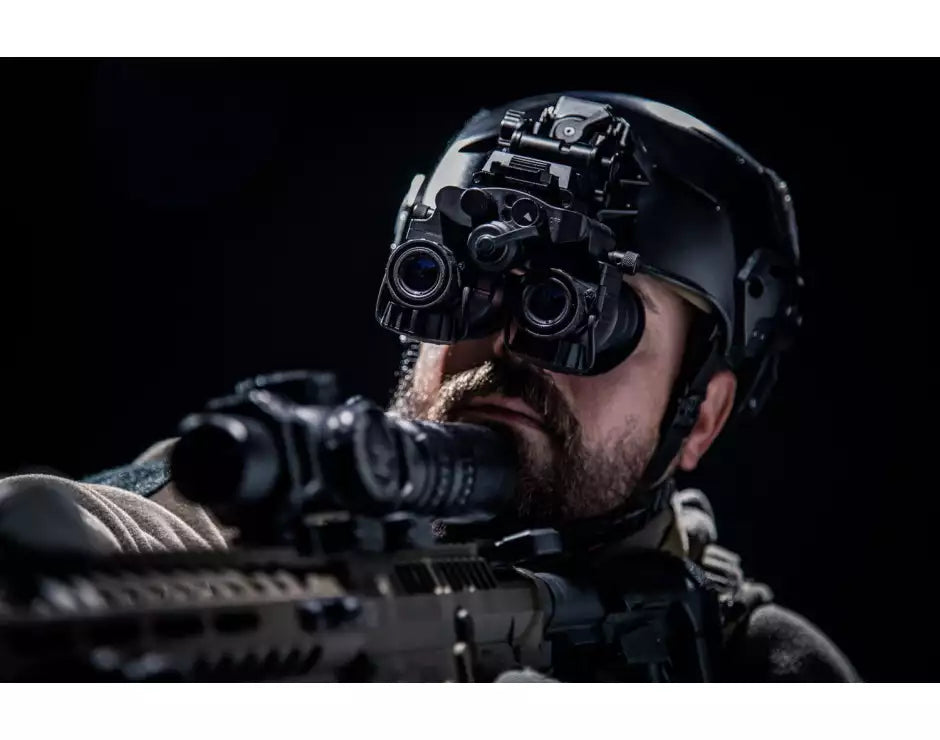 AGM NVG-50 NW1 Dual Tube Night Vision Goggle/Binocular 51 degree FOV with Gen 2+ "Level 1"