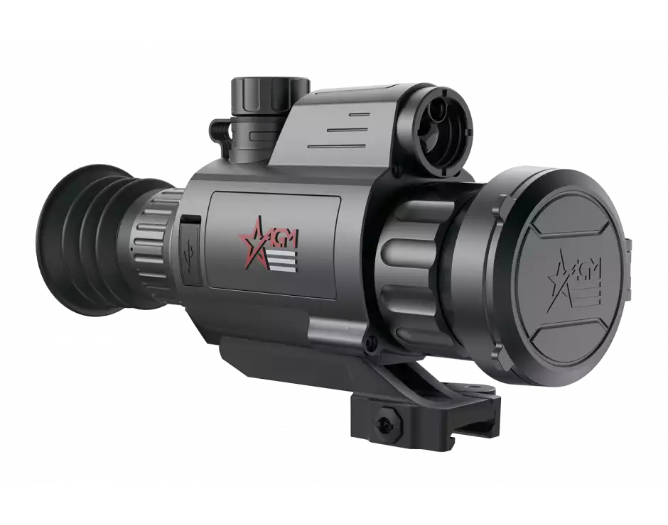 AGM Varmint LRF TS50-640 Thermal Imaging Scope with built-in Laser Range Finder, 12 Micron, 384x288 (50 Hz), 50 mm lens