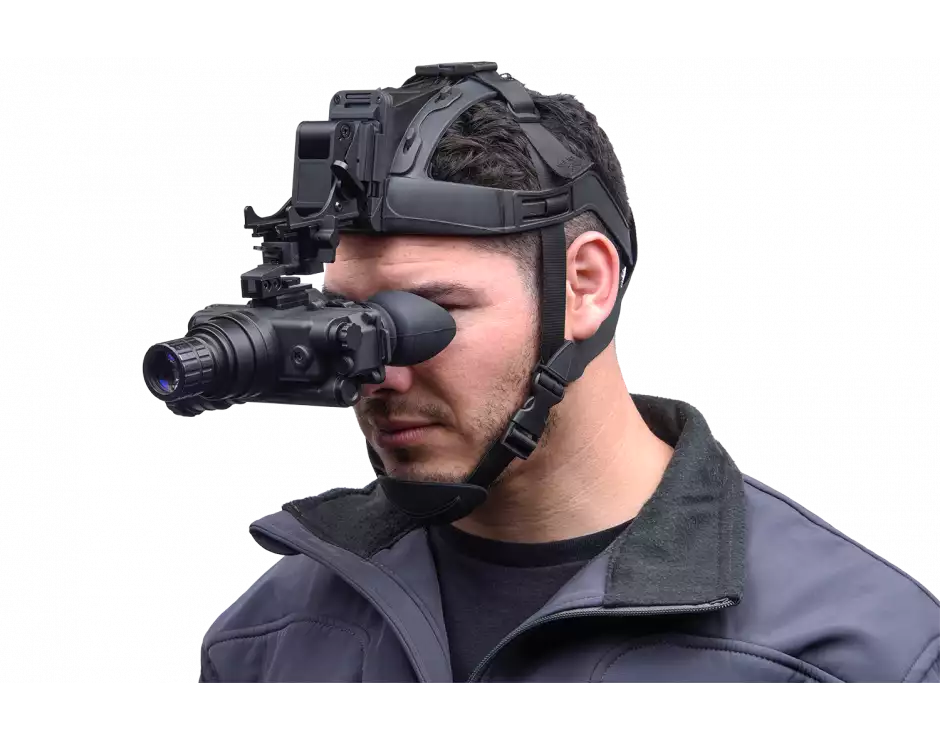 single eye night vision goggles AGM Wolf-7 Pro NL1 Night Vision Goggle with Gen 2+ "Level 1" – USA Binoculars