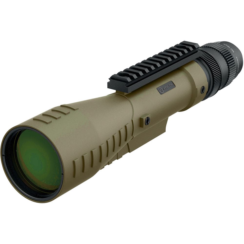 Athlon_Cronus_Tactical_7-42x60_Spotting_Scope_Tan_Front_Left_View_with_Optional_Equipment