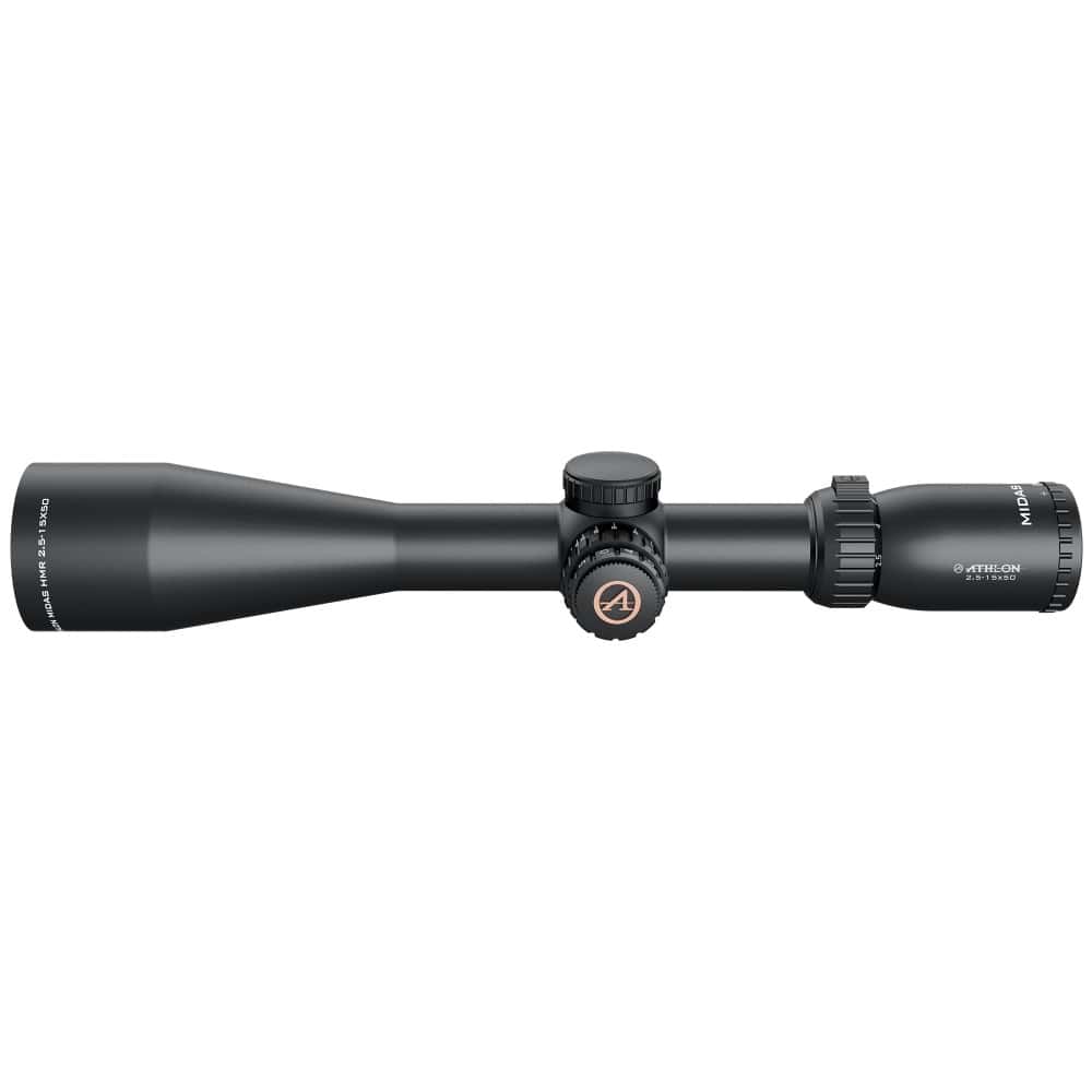 Athlon Midas HMR 2.5-15x50 Riflescope BDC Side View