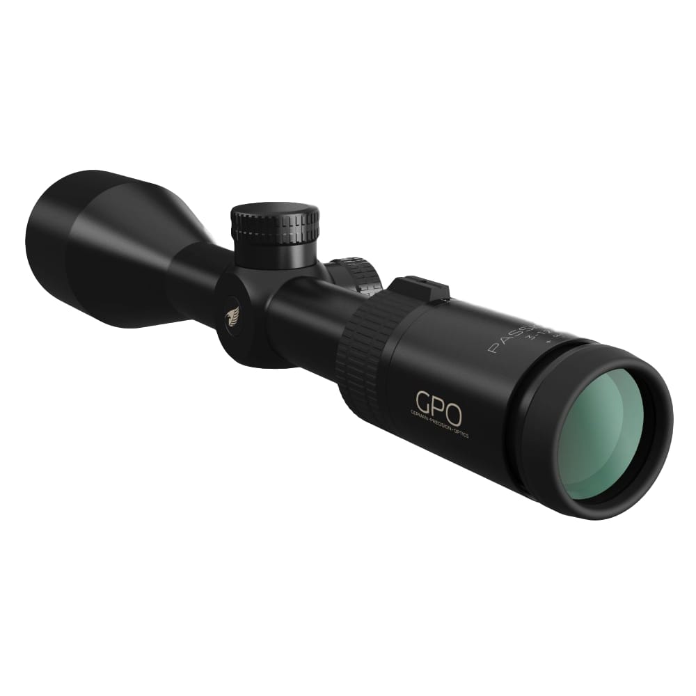 GPO-Passion-4x-3-12x56-Riflescope Front Right View