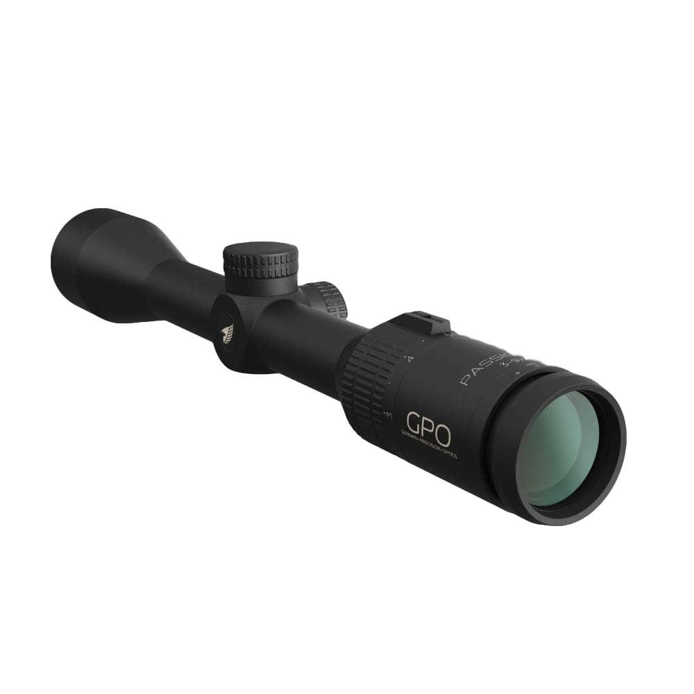GPO Passion 3x 3-9x42 Riflescope Front Right View