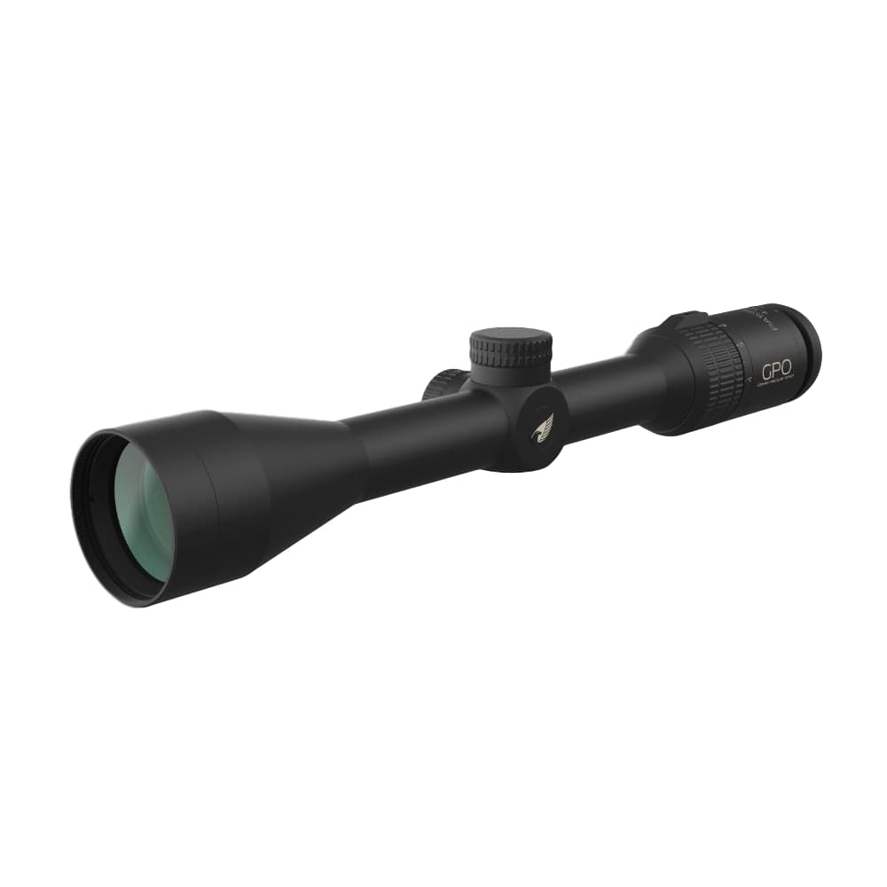 GPO Passion 3x 4-12x42 Riflescope Front Left View