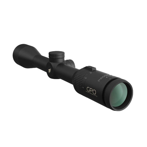GPO Passion 3x 4-12x42 Riflescope Front Right View