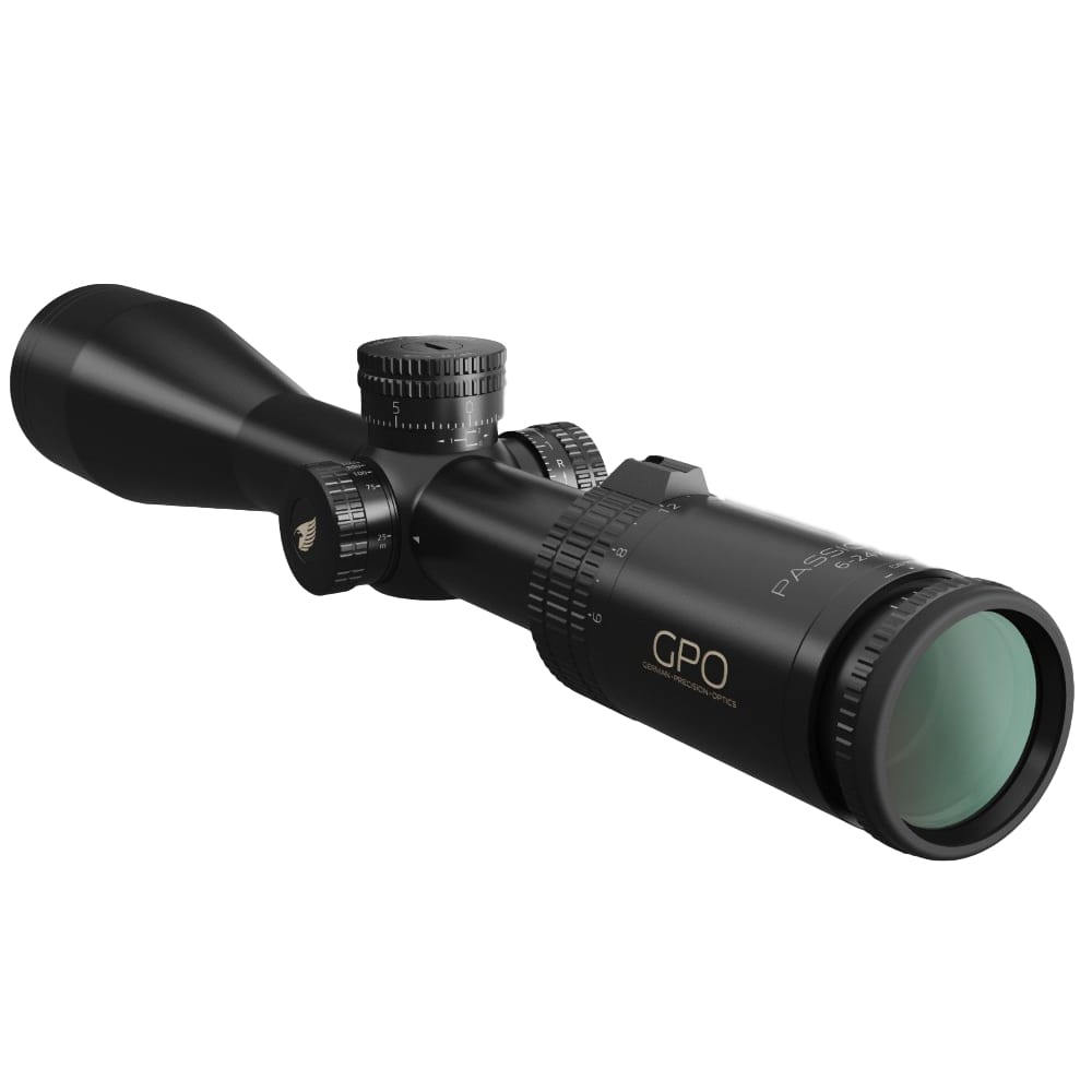GPO Passion 4x 6-24x50 Riflescope Front Right View