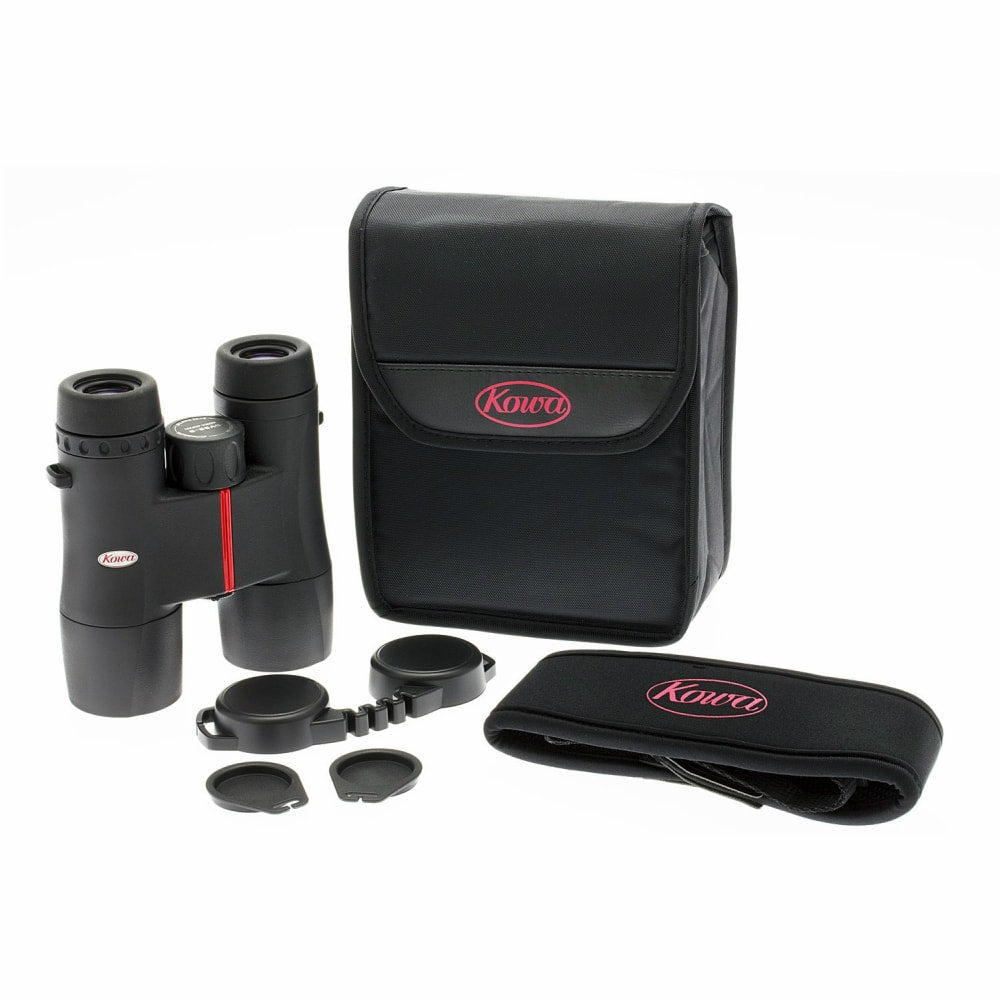 Kowa 10X32 SV Roof Prism Binoculars Package