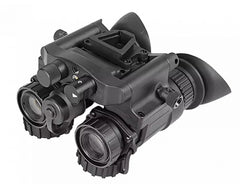 AGM NVG-50 3AW1 Dual Tube Night Vision Goggle/Binocular 51 degree FOV Gen 3+ Auto-Gated "White Phosphor Level 1"