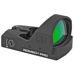 Sig Sauer Romeo1 Pro Reflex Sight 3 MOA Dot Black Finish 1 MOA Adjustments
